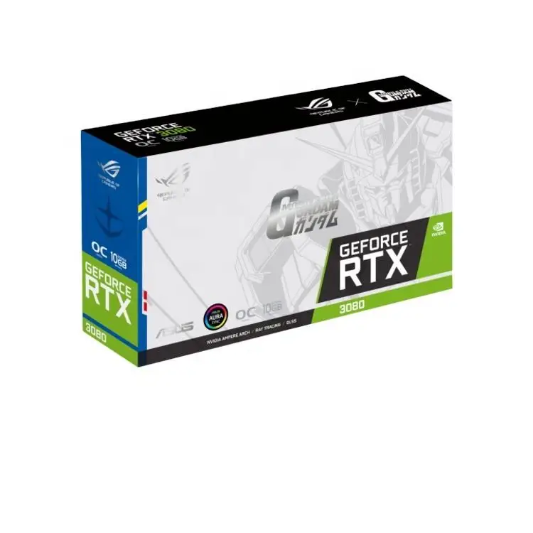 Hot sale GIGABYTE 3080 12GB OC Gaming Graphics Cards 3090 super AMD ASUS Radeon Sealed Package For Gaming Desktop