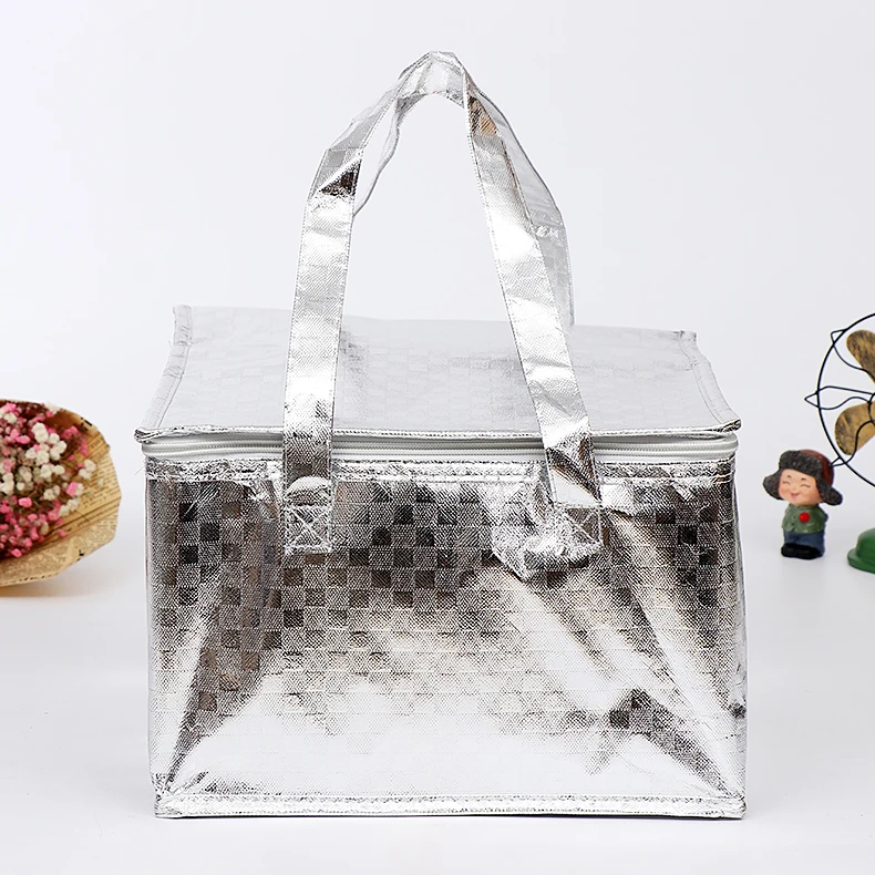 Wholesale Large Insulated Reusable Grocery Bag Shopping Hot Cold Cooler Tote Bags Thermal Insulation