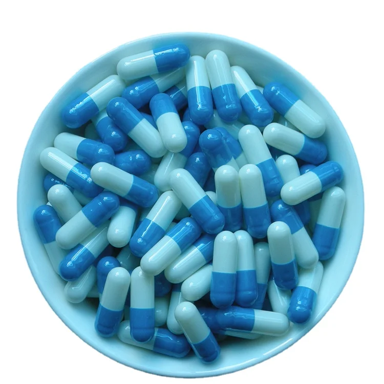 Size 00 0 1 2 3 4 HPMC Vege Vegetarian Capsules Empty Gelatin Print Capsules Medicine Capsul