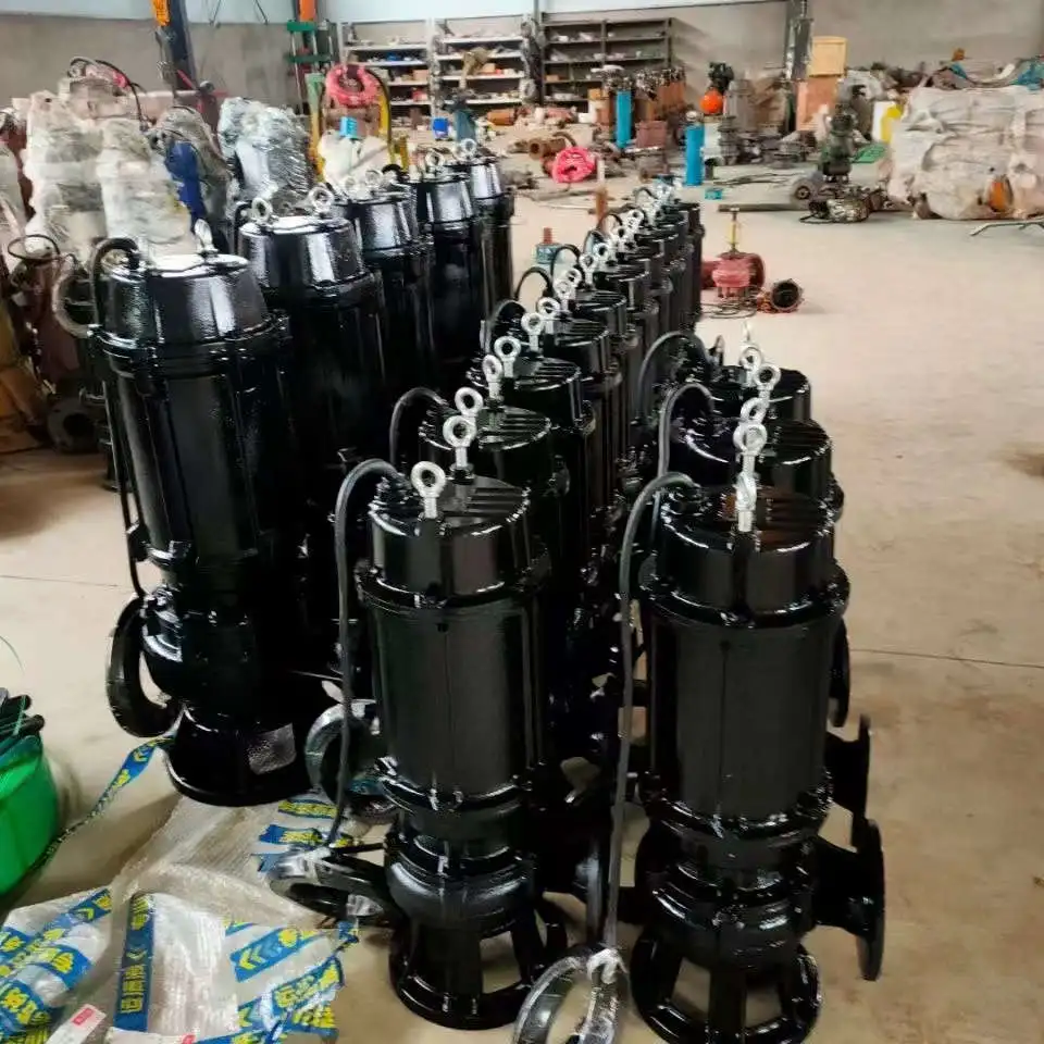 Submersible Dirty Water Sewage pump electric dirty water submersible sewage cutter pump