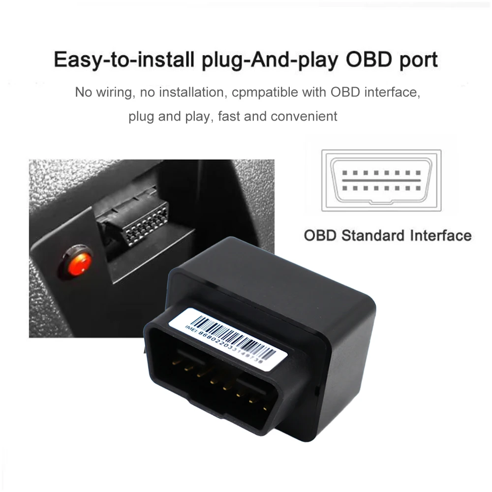 Новейший CY08 Connect OBD интерфейс Автомобильное устройство слежения за автомобилем GPS трекер с отслеживанием в реальном времени