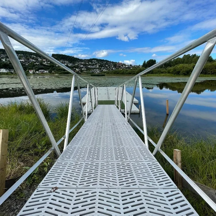 Heavy Duty Aluminum Steel Marine Boat Floating Dock Gangway Ramp Ladder Bridge Platform Manufacturers Parts Kit Prices