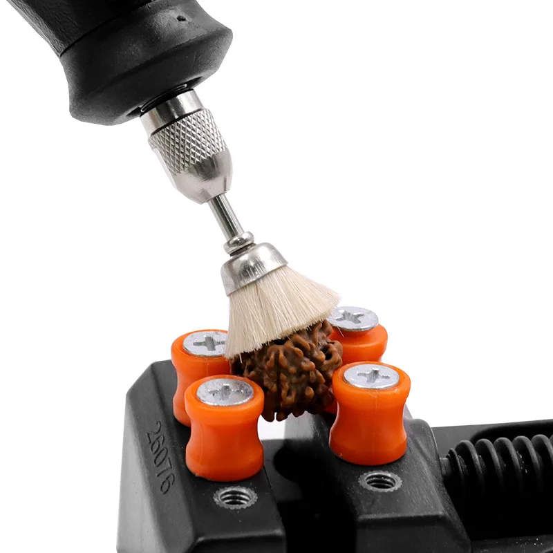 Wool brush Abrasive Grinding Accessories Tool 3mm Handle Soft Grinding Wheel Polishing Brush Polishing Rotary Tool