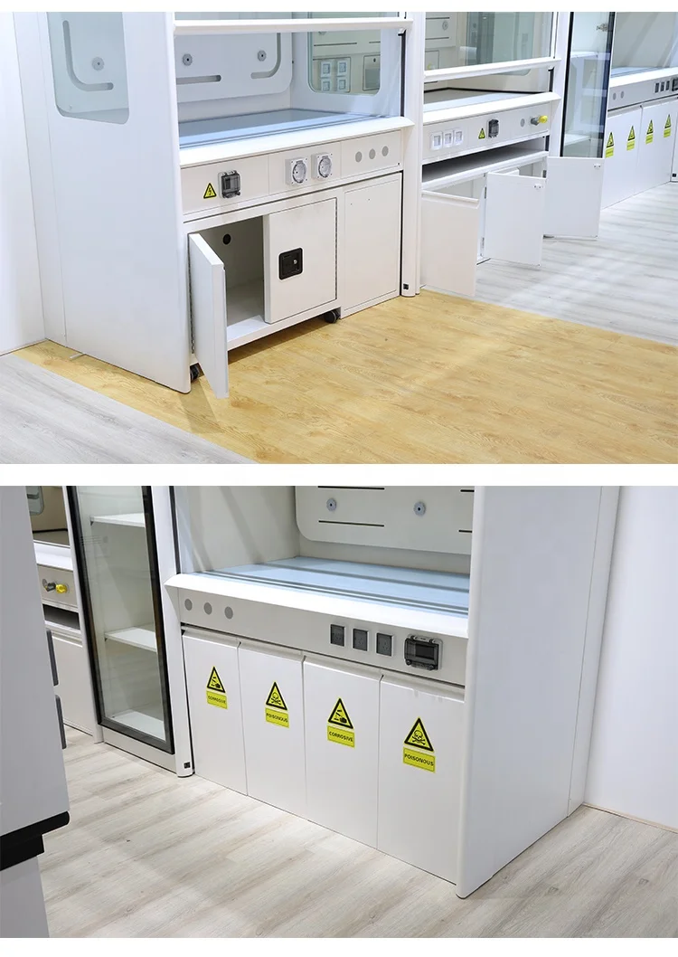 Best Sale Cosmetic Factory Analysis Laboratory Metal Stand Chemistry Fume Hood