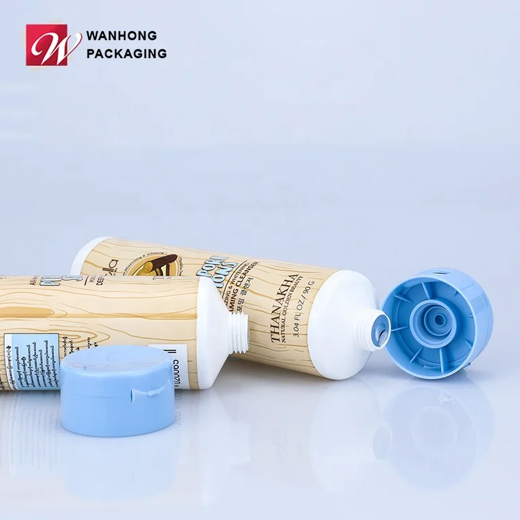 
Wholesale Plastic Squeeze Empty PE Cream Packing Tube For Cosmetic 