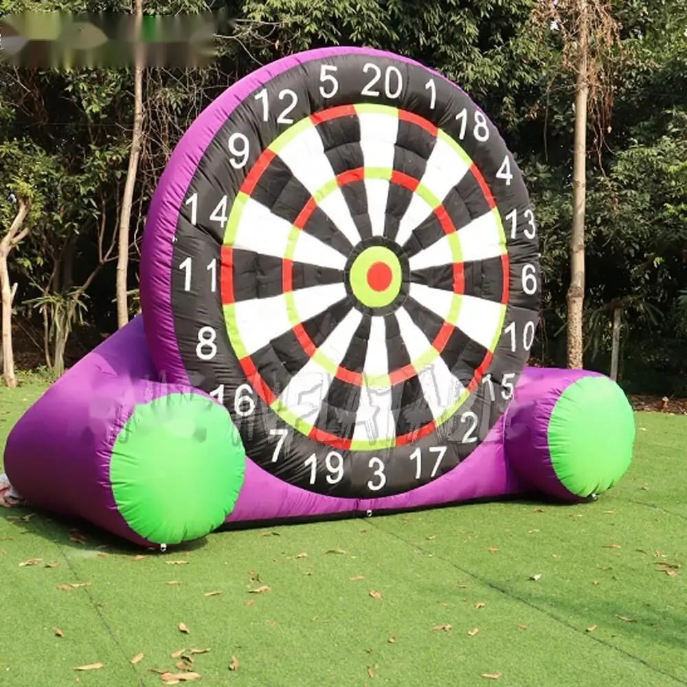 wholesale China supply crazy giant Soccer football kick inflatable dart board for outdoor dartboard target game