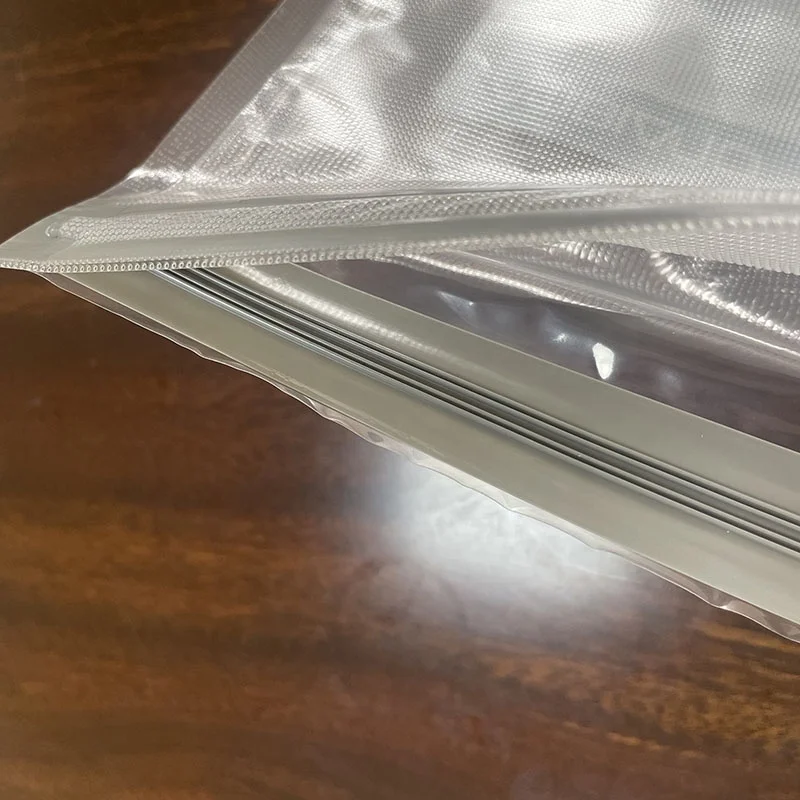Wholesale BPA Free Food Grade Resealable Vacuum Bags With Zipper