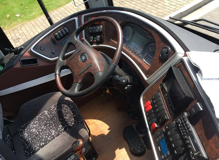 Chinese brand 55+1 seater transport luxury bus price