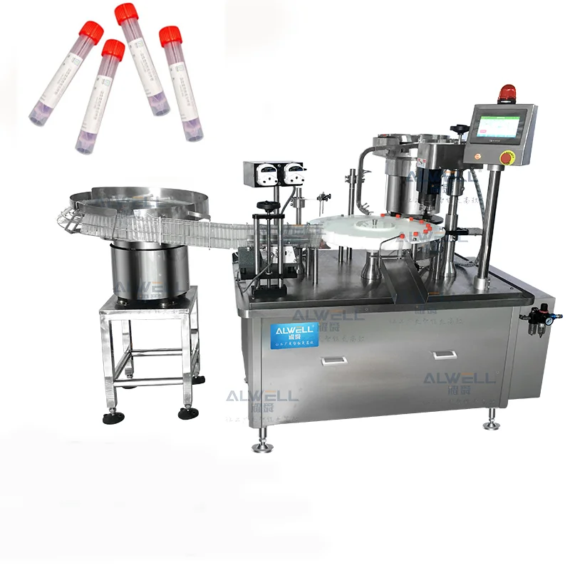 Hot Sale Automatic Vial Filling Production Line Filling Machine Pharmaceutical Small 10Ml Tube Liquid Filling Machine