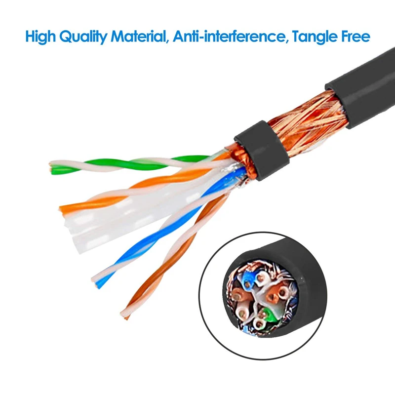 High Quality Cat 6 Patch Cord UTP FTP RJ45 Ethernet Cables Cat6 jumper cable communication cables