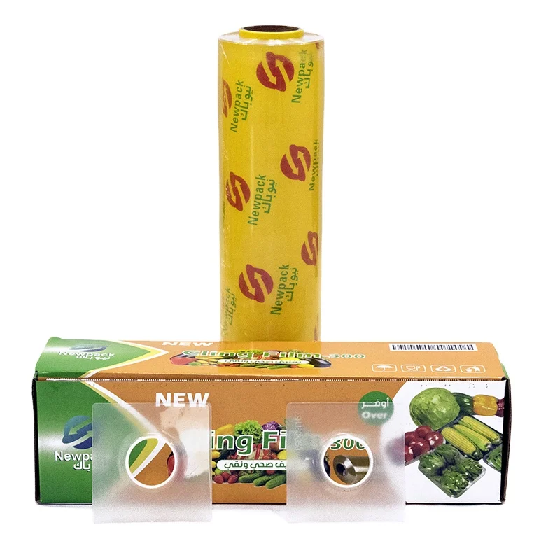 Micron pvc cling film for food wrap