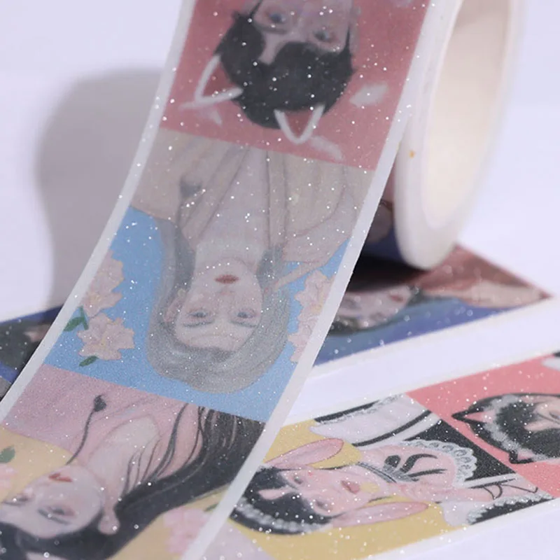  Custom Make Design Printed Christmas Paper Washi Tape Wholesale Low MOQ Cute