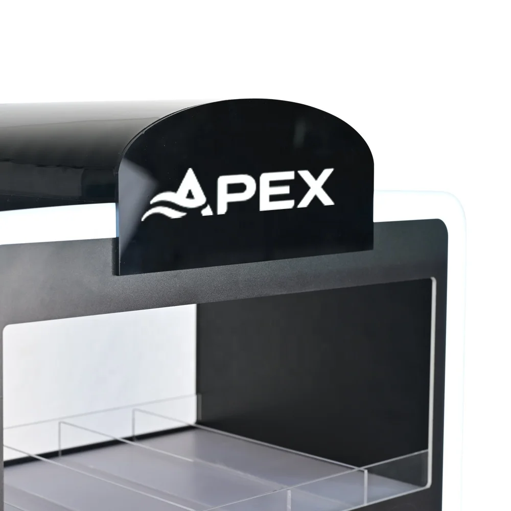 APEX 4 яруса акриловая стойка для табачной витрины со светодиодной подсветкой