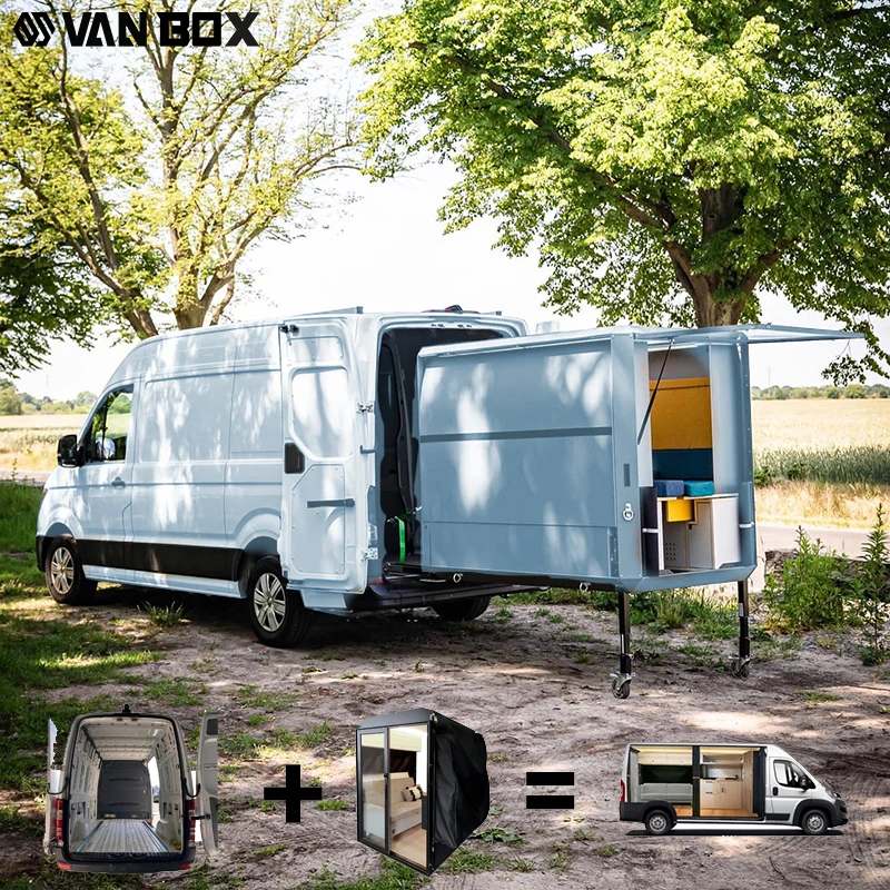 china chinese rv camper equipment motorhomes sleeps 8 trailer slide on campervans for us market