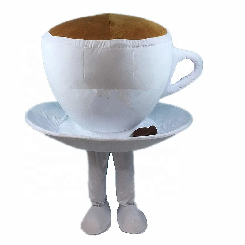 Различные дизайны кофейной чашки, костюм талисмана для рекламы, костюм для взрослых
