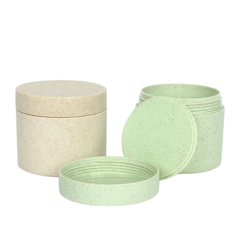 Biodegradable Jar Cosmetic Packaging 30g 50g 100g 150g 250g Pla Cosmetic makeup Cream Jar