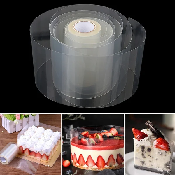 Semi-Rigid High Transparent Food Grade APET Material sheet Roll for cake packing