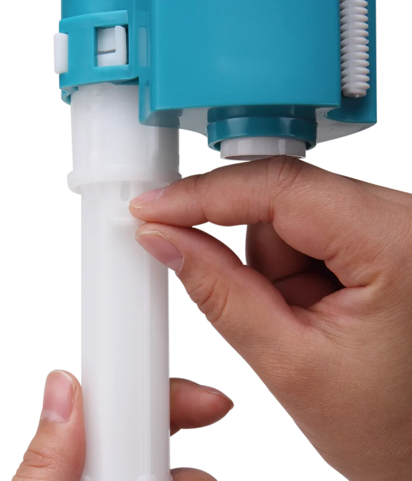 top sell upc wras toilet valve fill and flush flushing valve for cistern dual push button inlet plastic float valve