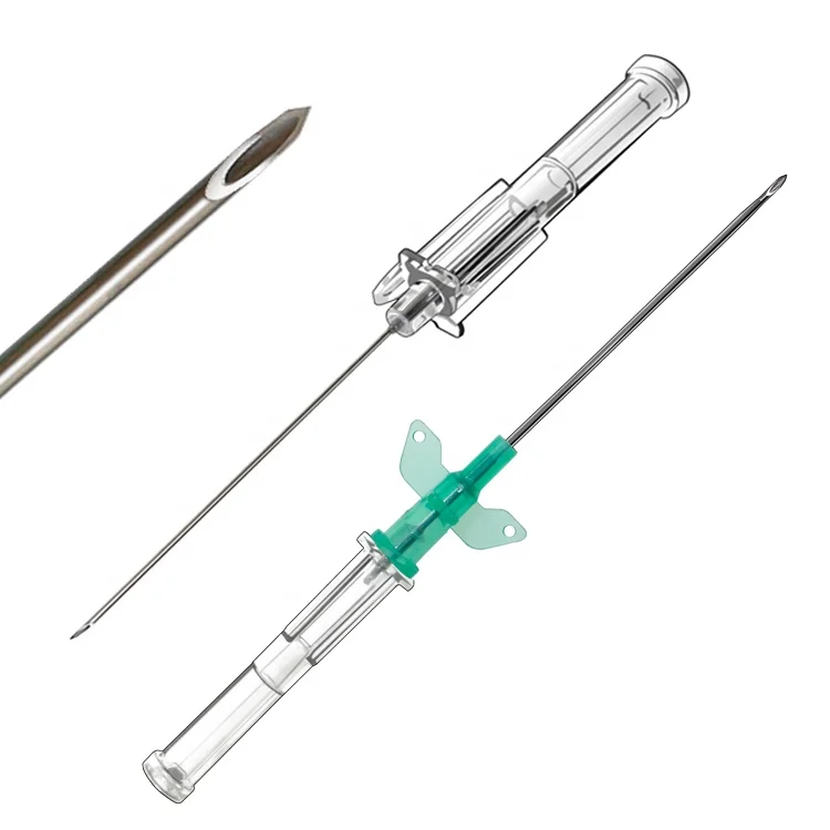 
18G Disposable Safety IV Cannula IV Cannula Sizes And Uses Butterfly Different Types Needle Types Manufacturers 