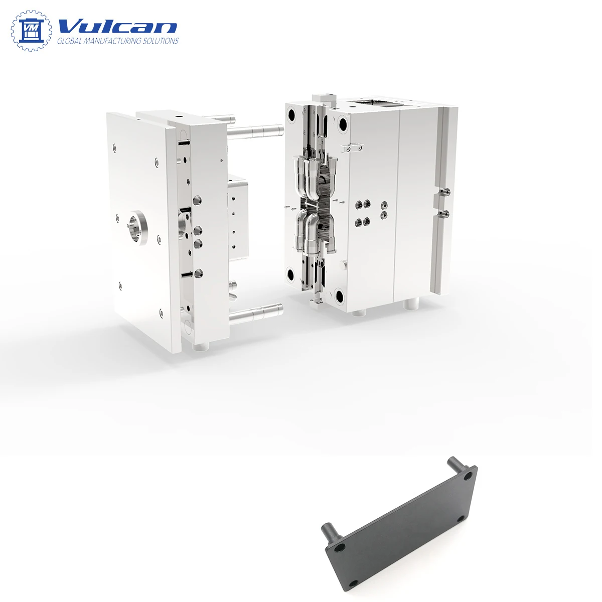 China Top Factory Custom Mould Plastic Injection Molding New Plastic Parts