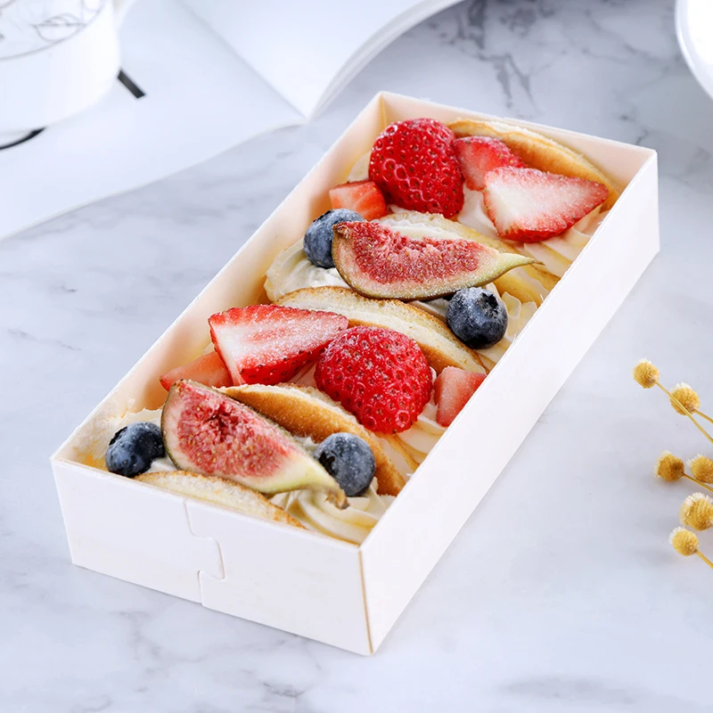 Одноразовый Ланч-бокс на вынос, коробка для упаковки тортов Tiramisu, деревянная коробка для шоколада