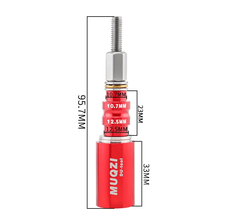 MUQZI Road Bicycle Rear Shock Absorber Bushing Repair Tool DU Bushing Press-in Installation Removal Tool