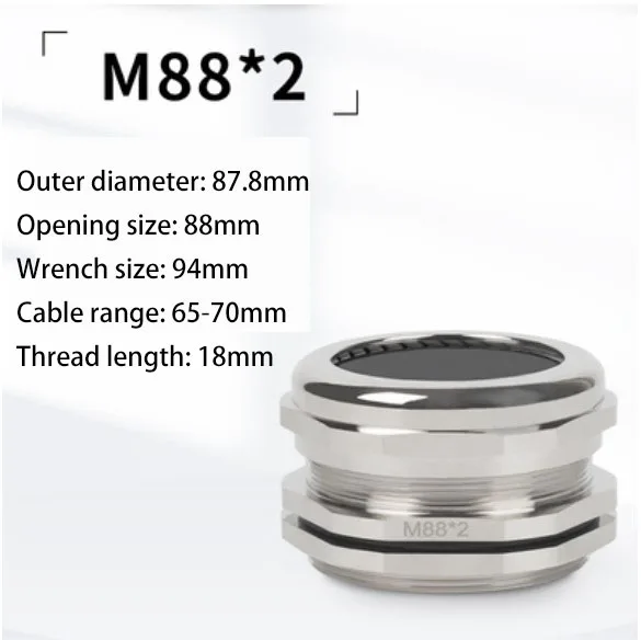 Polymeric Cable Glands Cord Glands Industrial Cable Gland Size For for waterproof