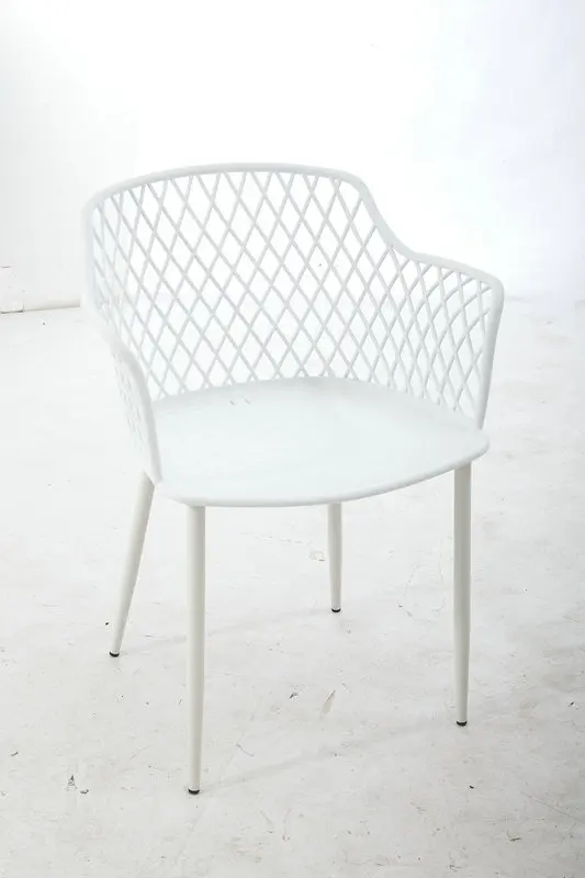 Outdoor Indoor Garden Set Chair Seat Dining Coffee Table Beer Park Picnic Table and Bench Street PP Steel frame