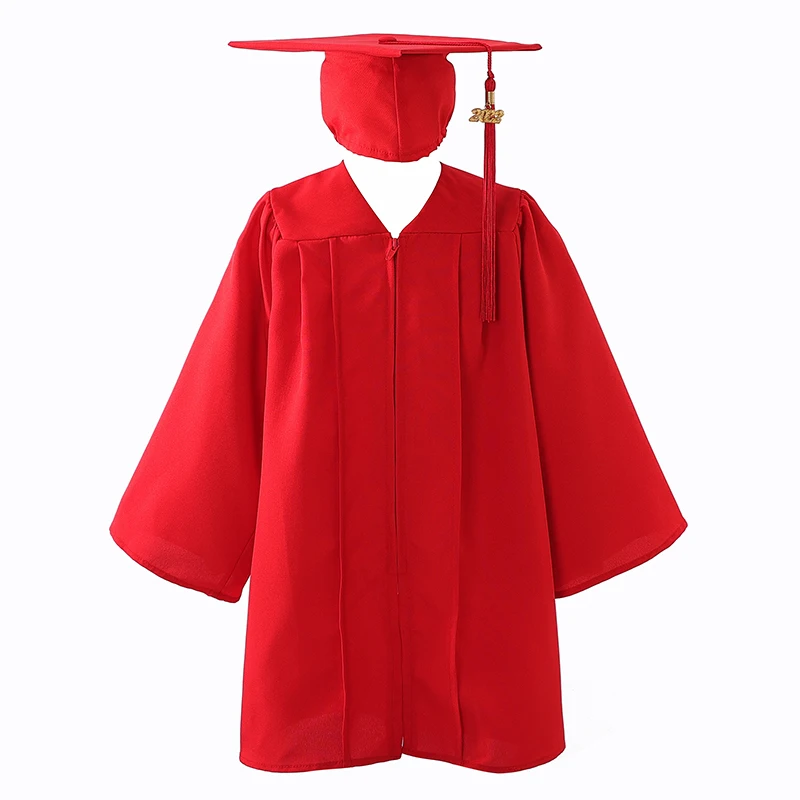 cheap primary students school uniform kids preschool graduation gown for kindergarten class