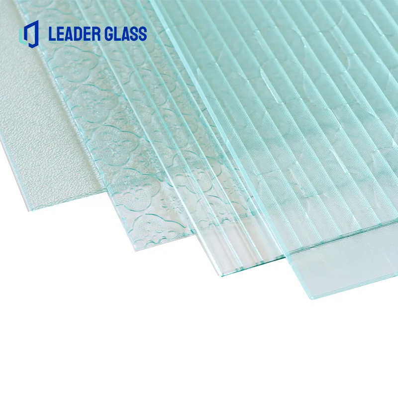 China Manufacture price 8mm 10mm clear nashiji pattern glass sheet for furniture