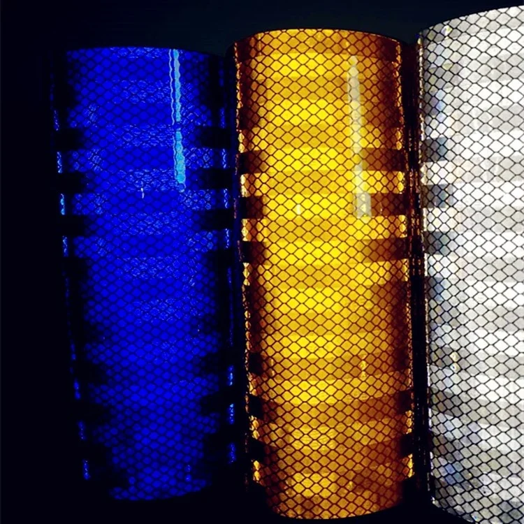 Cheap reflective materials red white egp reflective tape