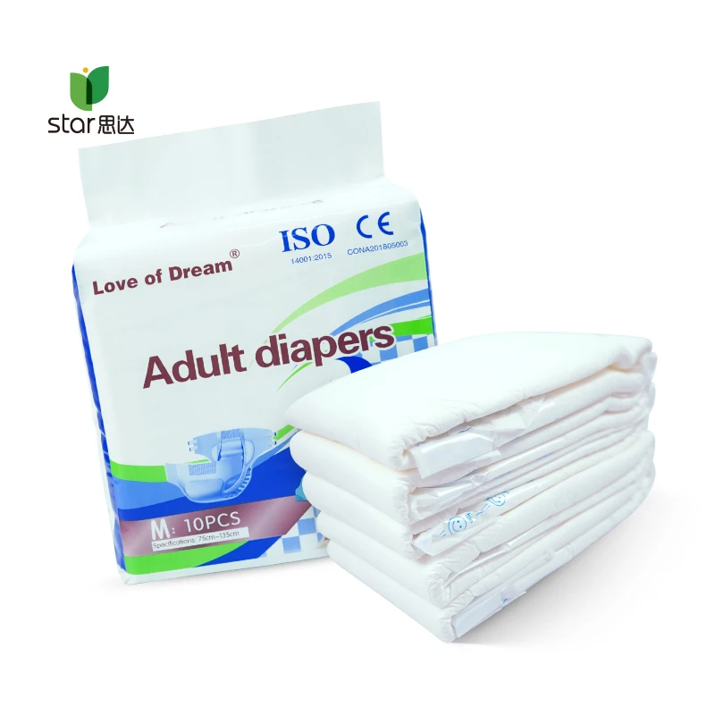 Wholesale Custom OEM High Sales  Manufacturer  Disposable briefs the elderly care diapers Adult diaper pants diaper