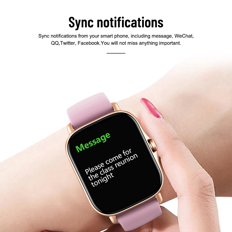 2022 Cubitt Ct2 Fitness Smartwatch Reloj Bracelet Ip68 Waterproof Bt Sport Tracker 1.7 Inch Nfc Call Heart Rate Monitors