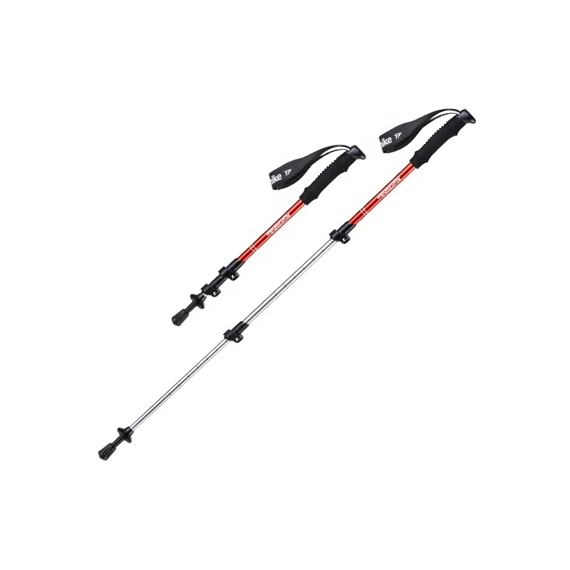 
Alpenstock Walking Stick For Women Men Children Aluminum Alloy Telescopic Hiking Trekking Pole 