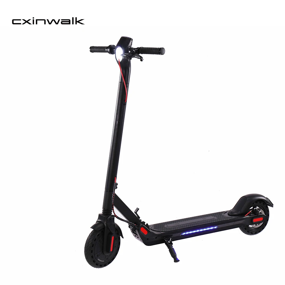kick scootersfoot scooters for adults with High-LED light and quick folding