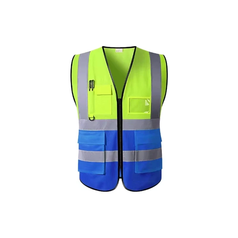 Complex Style High Visible Reflective Safety Vest for Construction Traffic Outside Work Riding