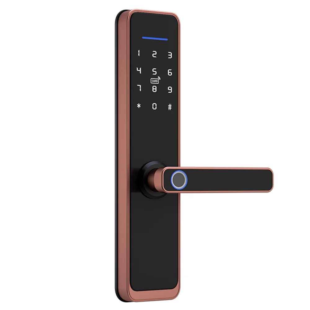 YOUHE X3 Keyless Tuya App Remote Fingerprint Biometric Intelligent smart door handle lock