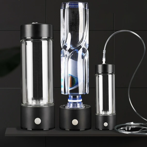 SPE/PEM Rich Hydrogen Cup Water Generator Energy Hydrogen-Rich Antioxidant ORP H2 Water Ionizer Bottle