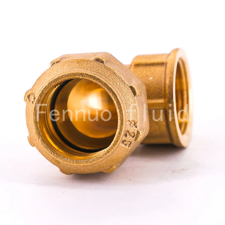 OEM&ODM  Customized Pipe brass forged PE Compression Fitting PPR Compression fitting