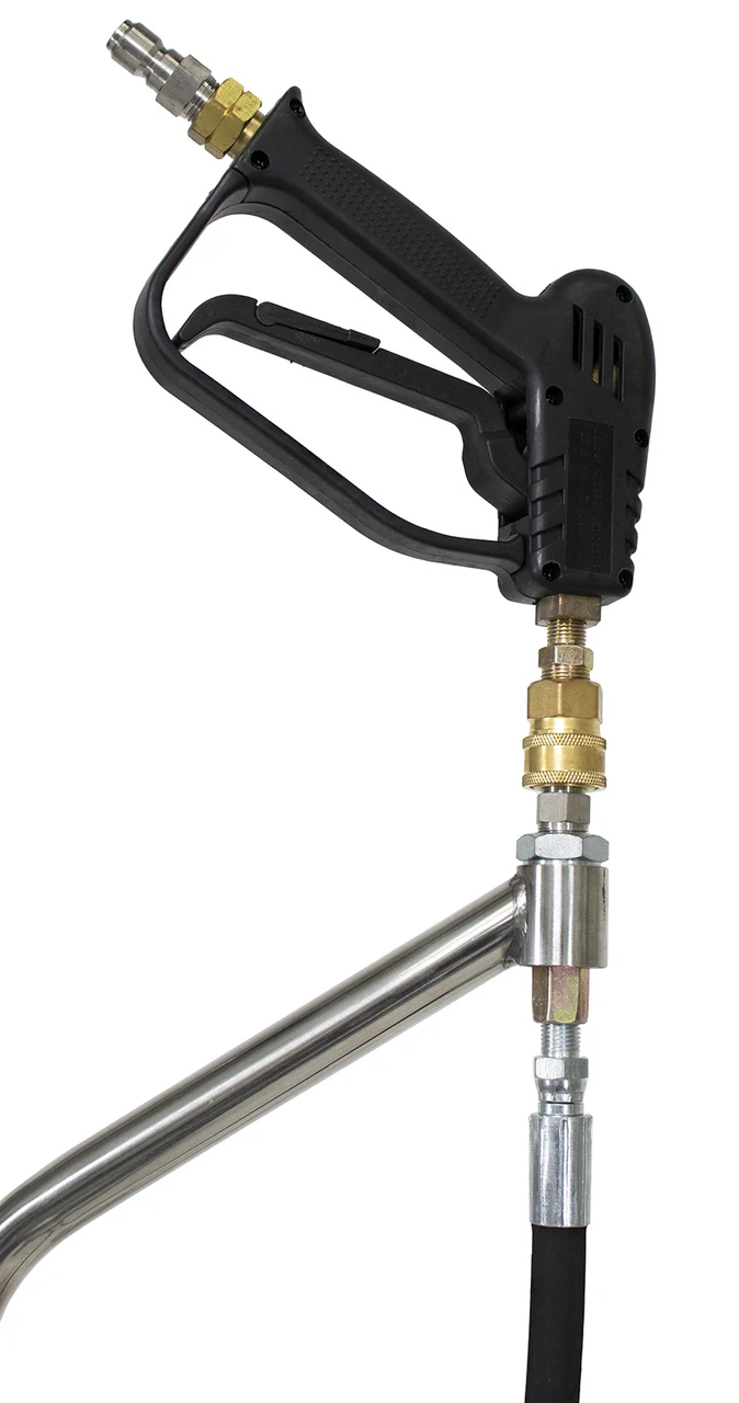 High pressure under carriage Cleaner water broom for car bottom washing round style