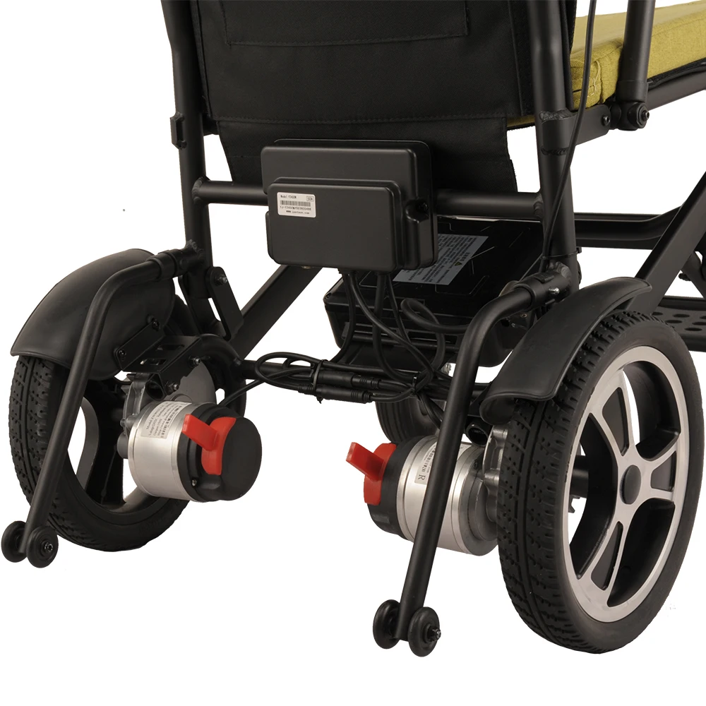 Best Quality Portable Electric Wheel Chair Folding Motor Power Wheelchair For Disable