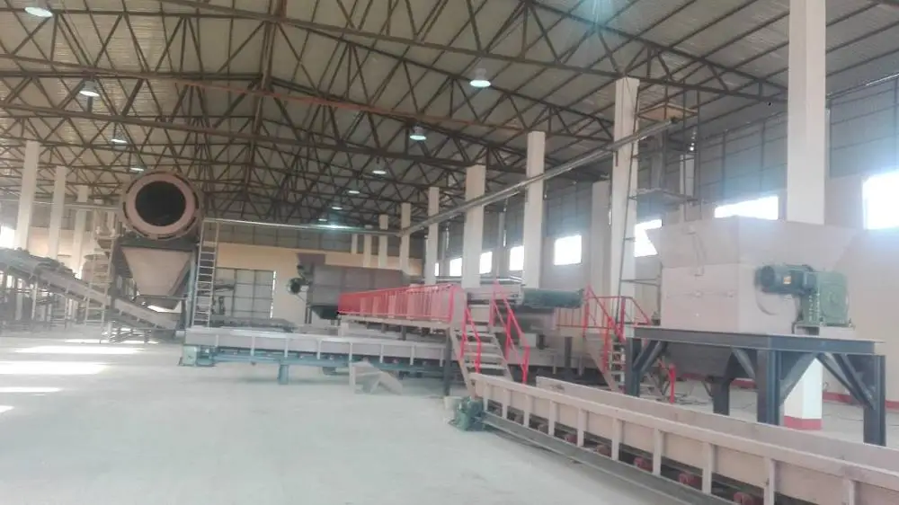  Бытовая установка для переработки мусора линия