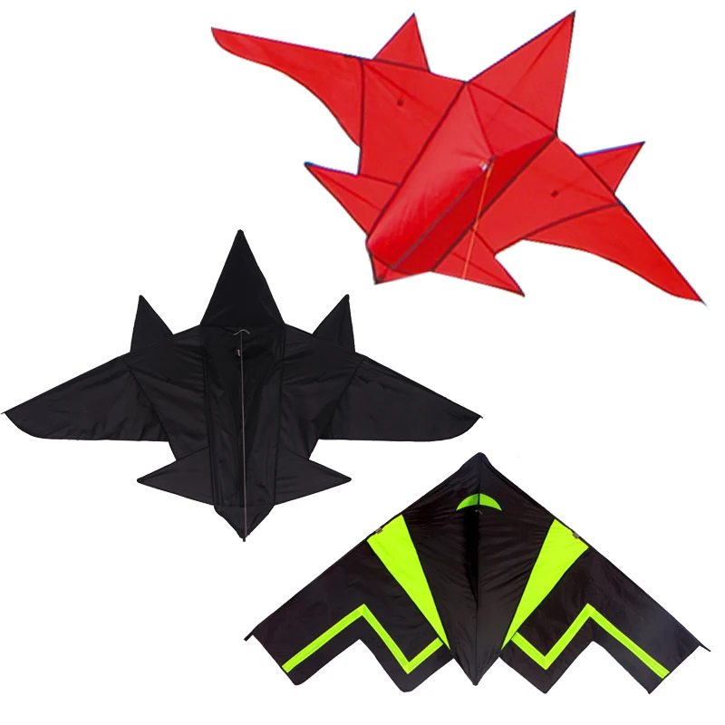 
Made in china hot sell easy flying large plane delta airplane kite china fighter kite 