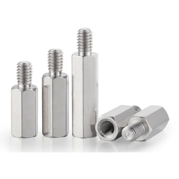 Nickel Plated Iron Male Female Thread Distance Screw Bolt Hex PCB Standoff Spacer M2 M2.5 M3 M4 M5 M6