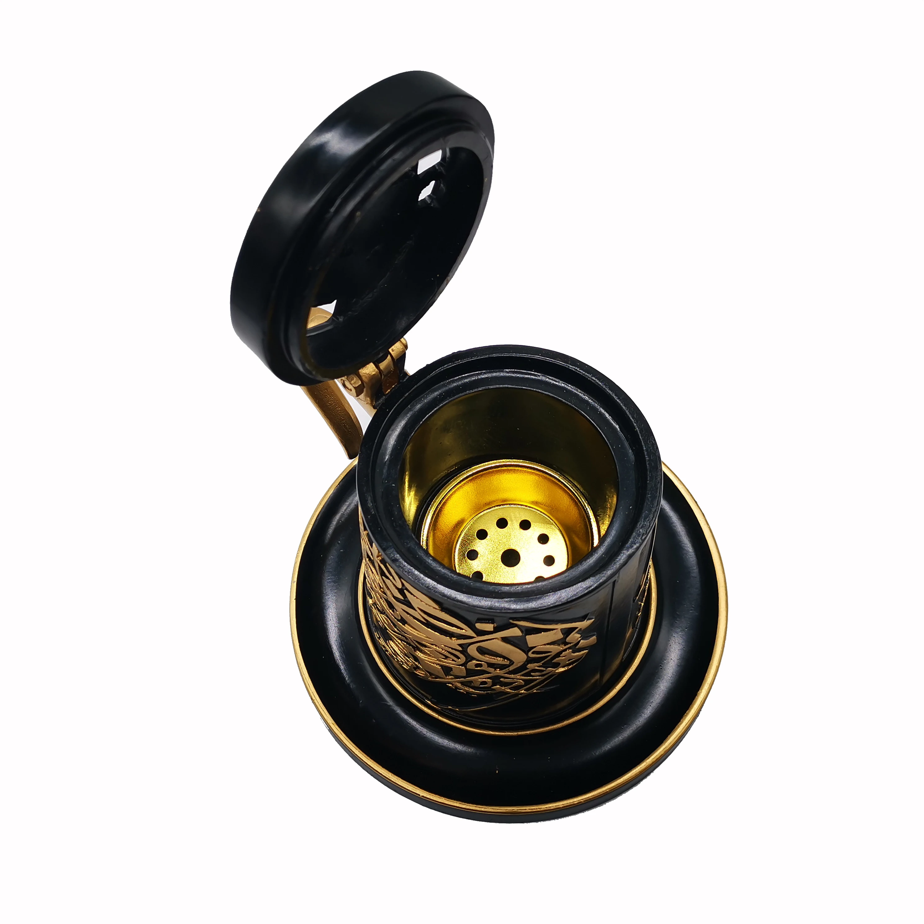 KX-03 Middle Eastern Fashion Resin Frame Bukhoor arabic incense burner Sets Muslim For Home And Office