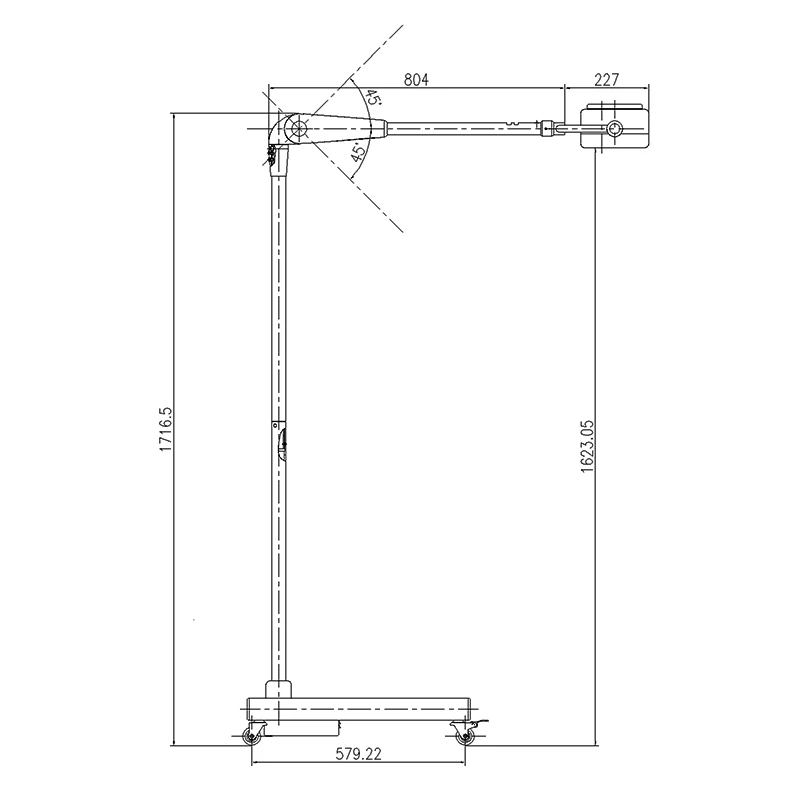 YD200-LED  Movable Operating Surgical LED Lights Portable  Lamps