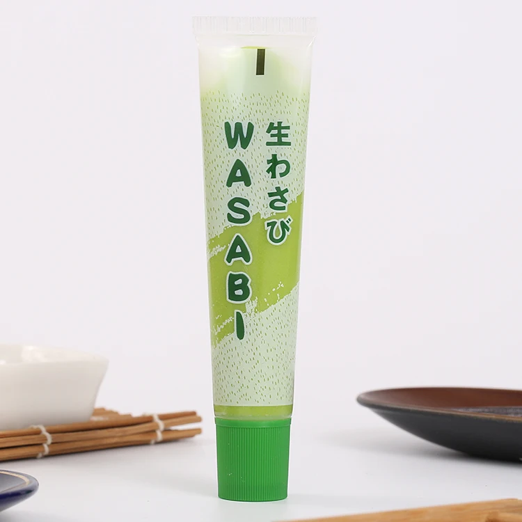 Sushi Sashimi Rice Ball Grilled Squid Salad with Sauce Sauce Packet Wasabi Spicy 43g/Pack wasabi root