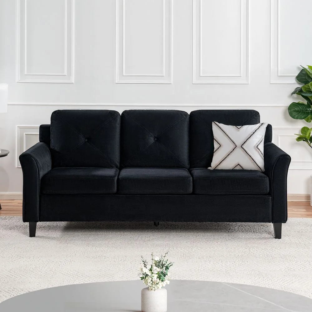 Factory selling modern 3-seat sofa furniture living room modern sofa set fabric high-end furniture sofa.