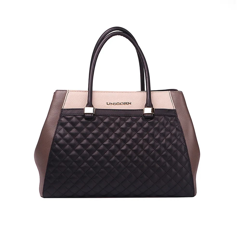 Elegant high-quality Chinese style customized tote  ladies leather hand bag trendy handbags