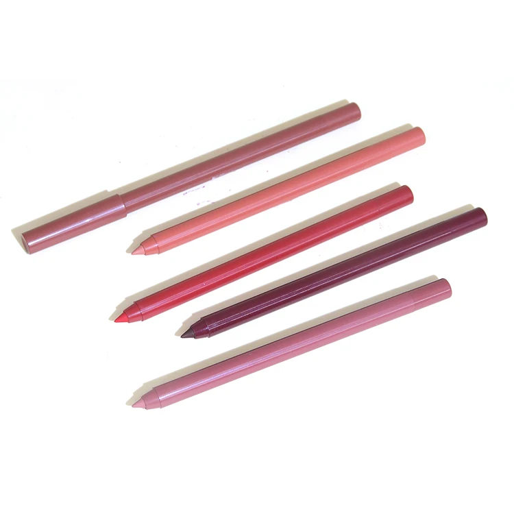 Creamy Lip Liner Private Label Long Lasting Waterproof Pencil Brown Lip Liner